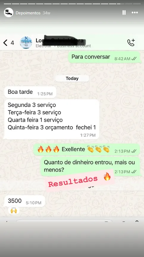 Depoimento de cliente 7